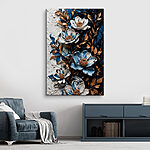 Tableaux Peinture de fleurs et de feuilles