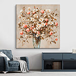 Tableaux Peinture de fleurs dans un vase