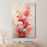 Tableaux Peinture de fleurs dans un vase