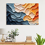 Tableaux Couleurs fluides et formes abstraites.