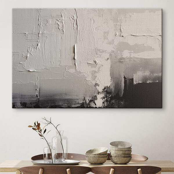Mur blanc et noir Tableaux Mur blanc et noir