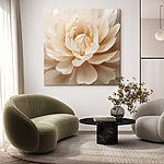 Tableaux Pétales délicats aux teintes douces