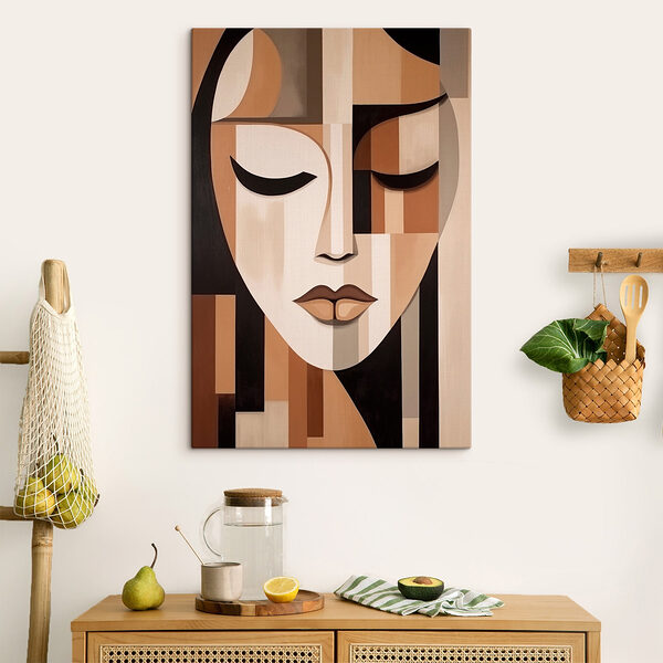 Peinture d'un visage de femme Tableaux Peinture d'un visage de femme