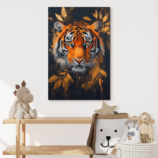 Peinture d'un tigre Tableaux Peinture d'un tigre