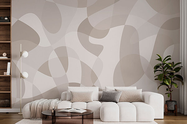 Fond blanc et gris Papier peint Fond blanc et gris