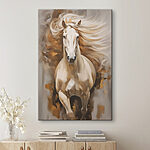 Tableaux Peinture d'un cheval avec une longue crinière