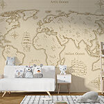Papier peint Carte du monde