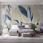 Papier peint Les teintes de la nature dans un arrangement serein