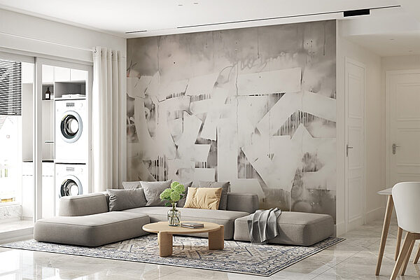 Peinture blanche sur un mur Papier peint Peinture blanche sur un mur