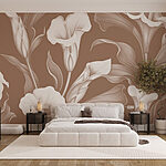 Papier peint Décoration florale élégante