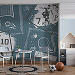 Papier peint Collage d'images sportives diverses