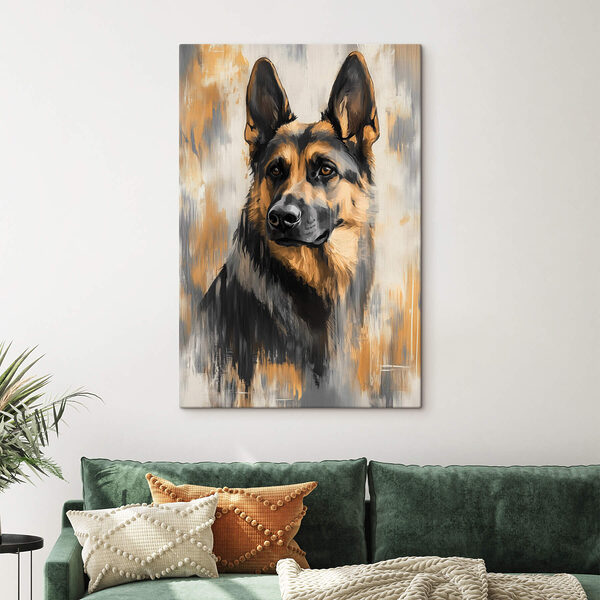 Peinture d'un chien Tableaux Peinture d'un chien