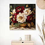 Tableaux Vase de fleurs sur une table