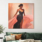 Tableaux Femme en robe noire
