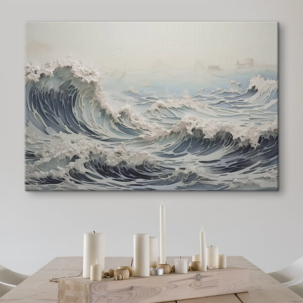 Grandes vagues dans l'océan Tableaux Grandes vagues dans l'océan