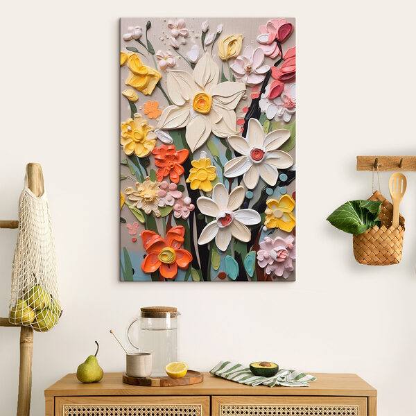 Art mural des fleurs Tableaux Art mural des fleurs