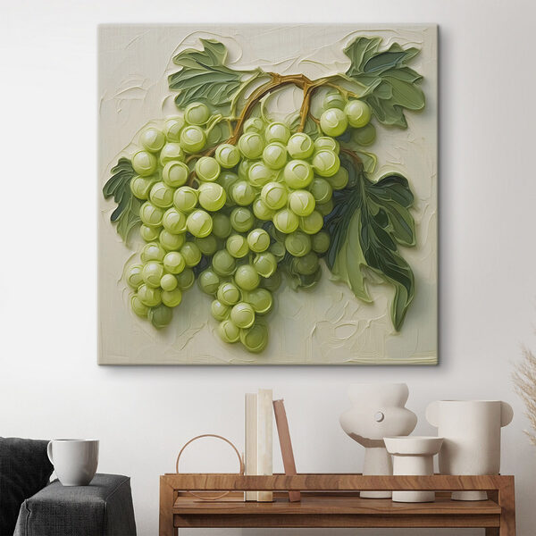 Peinture d'une grappe de raisin Tableaux Peinture d'une grappe de raisin