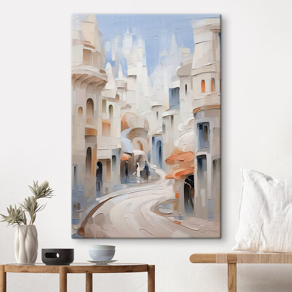 Peinture d'une ville Tableaux Peinture d'une ville