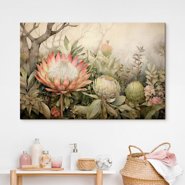 Peinture de fleurs et de feuilles Tableaux Peinture de fleurs et de feuilles