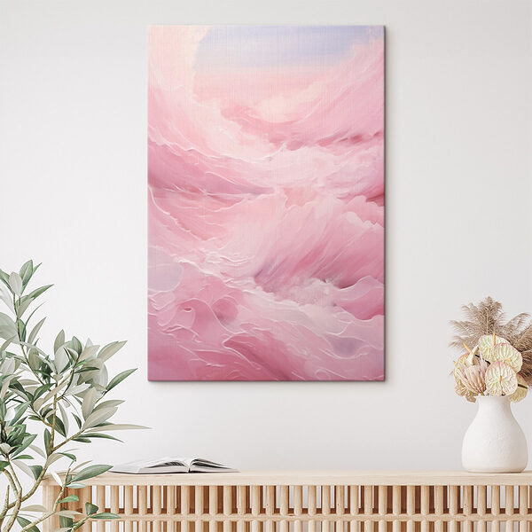 Nuage rose et blanc Tableaux Nuage rose et blanc