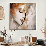 Tableaux Peinture d'un visage de femme