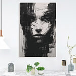 Tableaux Peinture d'un visage de femme