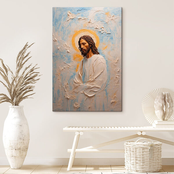 Expression sereine dans des tons doux Tableaux Expression sereine dans des tons doux