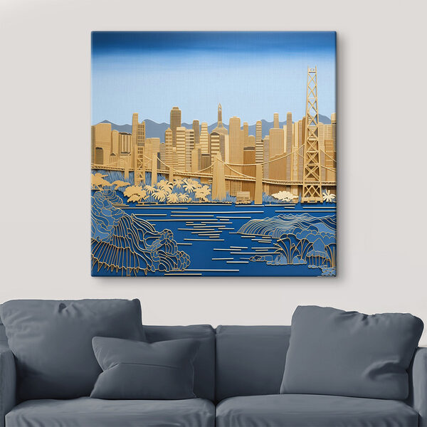 Beauté architecturale d'un paysage urbain Tableaux Beauté architecturale d'un paysage urbain