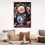Tableaux Peinture de fleurs dans un vase