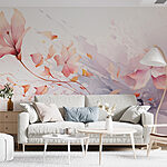Papier peint Aquarelle de fleurs