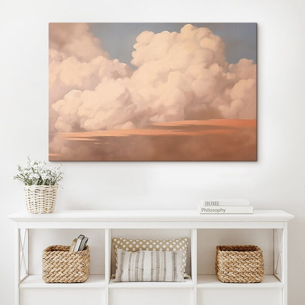 Grand nuage blanc dans le ciel Tableaux Grand nuage blanc dans le ciel
