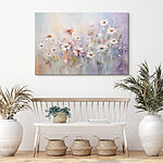 Tableaux Peinture de fleurs dans un champ