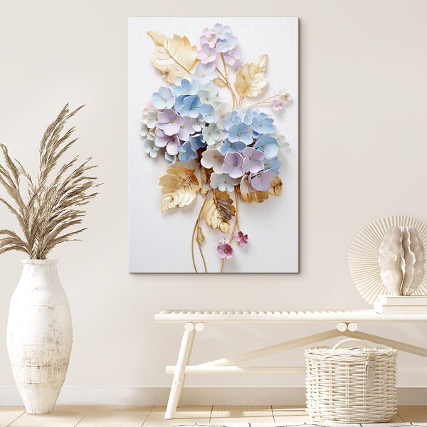 Bouquet de fleurs et de feuilles Tableaux Bouquet de fleurs et de feuilles