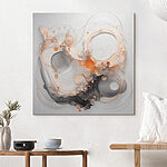 Tableaux Formes fluides dans des teintes douces