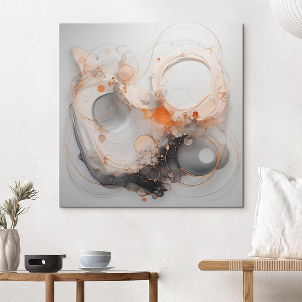 Formes fluides dans des teintes douces Tableaux Formes fluides dans des teintes douces