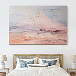 Tableaux Peinture d'une chaîne de montagnes