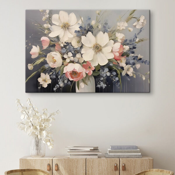 Peinture de fleurs dans un vase Tableaux Peinture de fleurs dans un vase