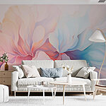 Papier peint Des teintes douces dans une harmonie délicate