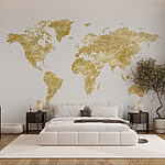 Papier peint Carte du monde