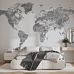 Papier peint Carte du monde