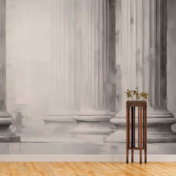 Groupe de piliers avec colonnes Papier peint Groupe de piliers avec colonnes