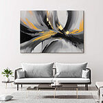 Tableaux Vagues abstraites de couleurs dynamiques.