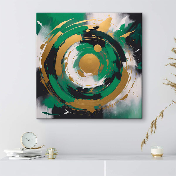 Motifs circulaires vibrants dans des couleurs vives Tableaux Motifs circulaires vibrants dans des couleurs vives