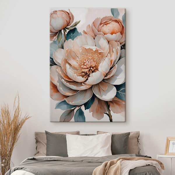 Des pétales tendres dans des teintes douces Tableaux Des pétales tendres dans des teintes douces
