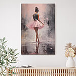 Tableaux Peinture d'une femme en tutu rose