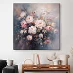 Tableaux Peinture de fleurs dans un vase