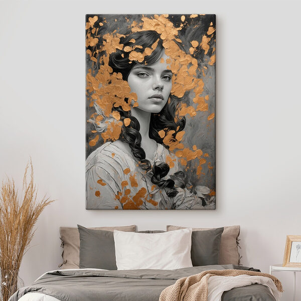 Une beauté éthérée dans des tons feutrés Tableaux Une beauté éthérée dans des tons feutrés