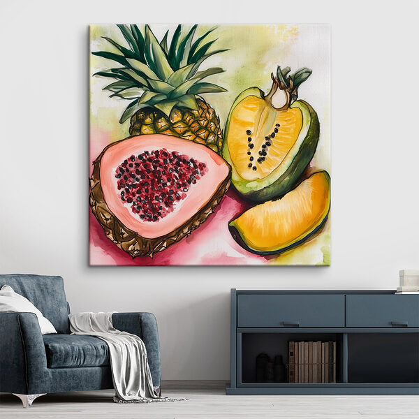 Aquarelle de fruits Tableaux Aquarelle de fruits