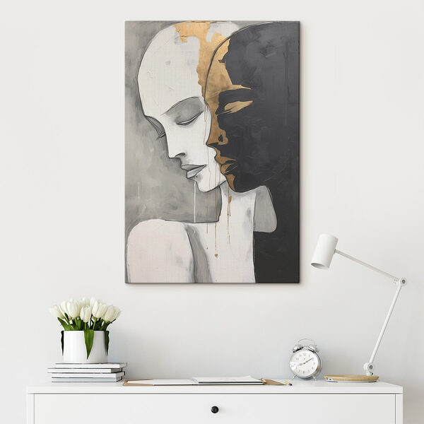 Peinture d'un homme et d'une femme Tableaux Peinture d'un homme et d'une femme