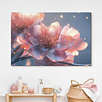Tableaux Des fleurs délicates aux teintes douces